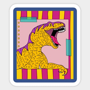 ColorfulDinosaur KidsDinos Sticker